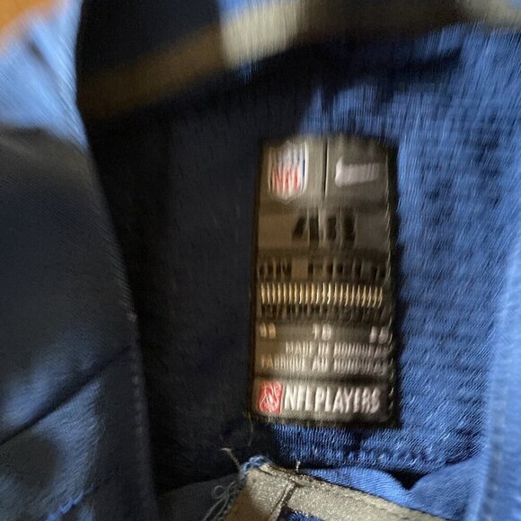 Nike On Field NFL Indianapolis Colts Andrew Luck #12 Jersey Blue Size 48 Players - Picture 5 of 8